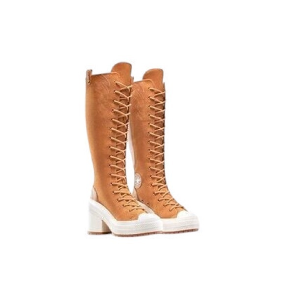 Converse Shoes - Converse Women's Chuck 70 De Luxe Heel Platform Western Suede Knee Boots